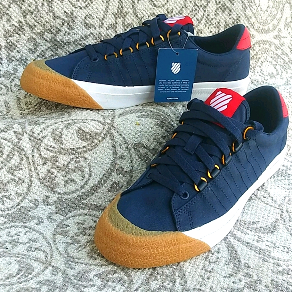 Nwt K-SWISS Canvas Court Style Sneakers
